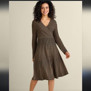 Soft Surroundings Aida Surplice Dress Size Large